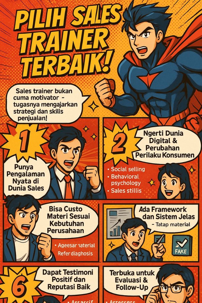 pilih sales trainer terbaik ~ sales training