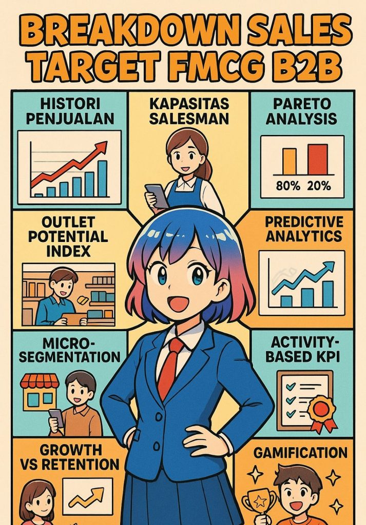 sales manager training ~ breakdown target