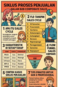 sales training ~ b2b corporate sales ~ siklus sales korporat