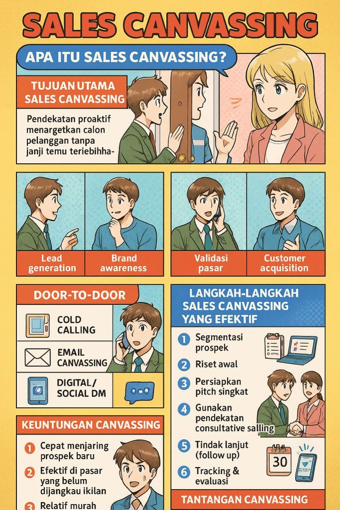 sales canvassing ~ sales management training