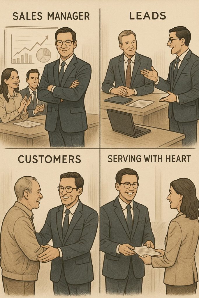 sales manager as a Leader ~ sales manager training