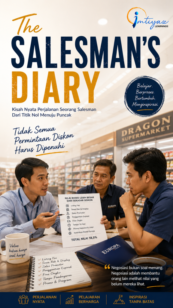 The Salesman's Diary ~ Sales Training ~ Business Negotiation
